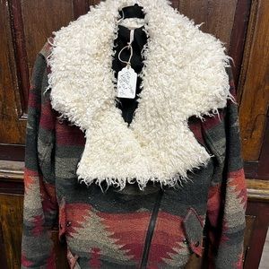 Free People Sherpa Jacket L
